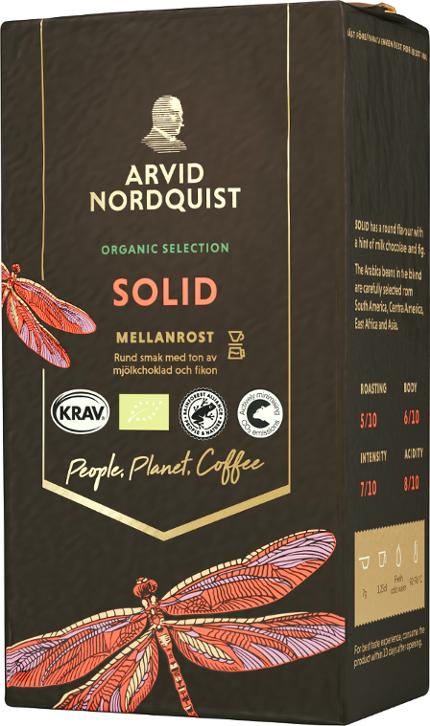 Kaffe ARVID.N Sel.Solid KRAV 450g/fp Kaffe ARVID.N Sel.Solid KRAV 450g/fp