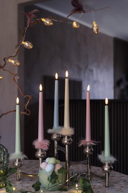 Antikljus STAR T Candy LED blå 2/fp Antikljus STAR T Candy LED blå 2/fp