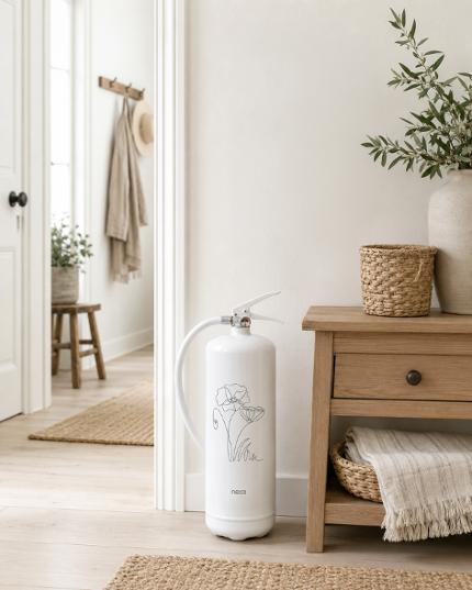 Brandsläckare NEXA 6kg Poppy 43A vit Brandsläckare NEXA 6kg Poppy 43A vit