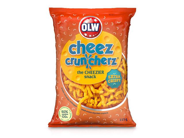 Ostbågar OLW Cheez Cruncherz 225g