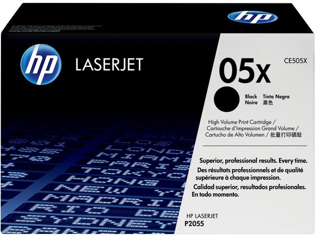 Toner HP CE505X 05X 6,5K Svart