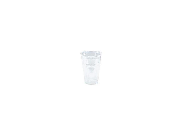 Plastbägare 23cl klar 100/FP