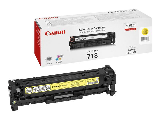 Toner CANON 2659B002 718Y gul