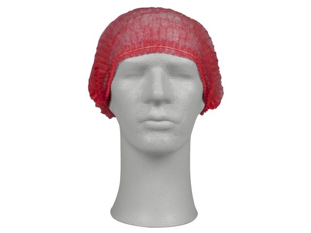 Hårnät nonwoven röd 200/FP