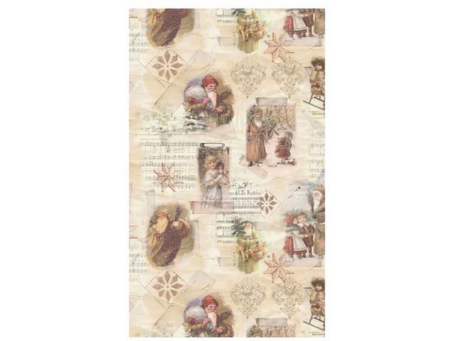 Julpapper 100cmx100m Silent night