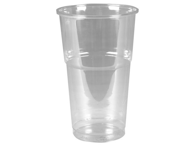 Plastglas klar R-pet 30cl 50/FP