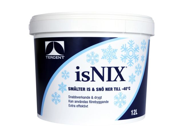 Issmältning isNIX 12l, bort med isen!
