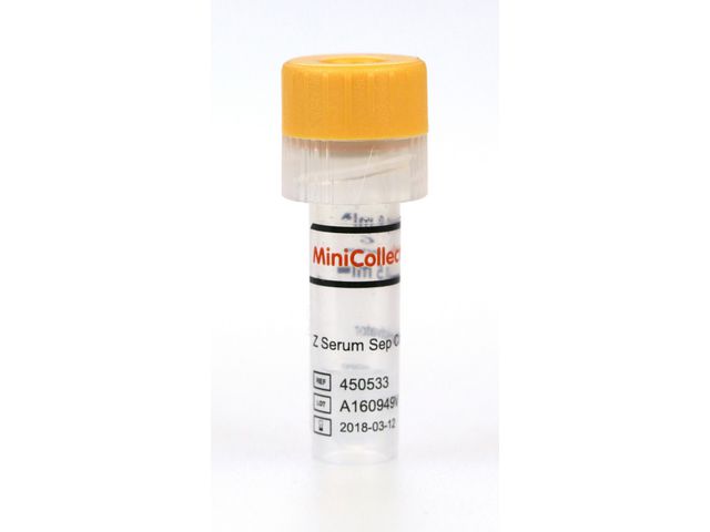 Minicollect Z Serum Gel Guld 50/FP