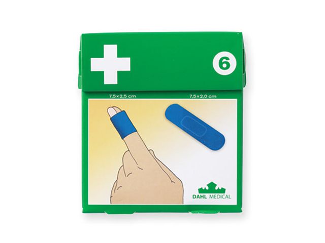 Plåster DAHL blå detectable Nr.6 50/FP