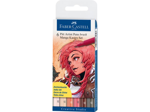Fiberpenna Pitt Artist Manga Kairo 6/FP