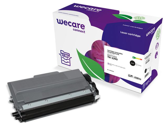 Toner WECARE BROTHER TN-3390 Svart