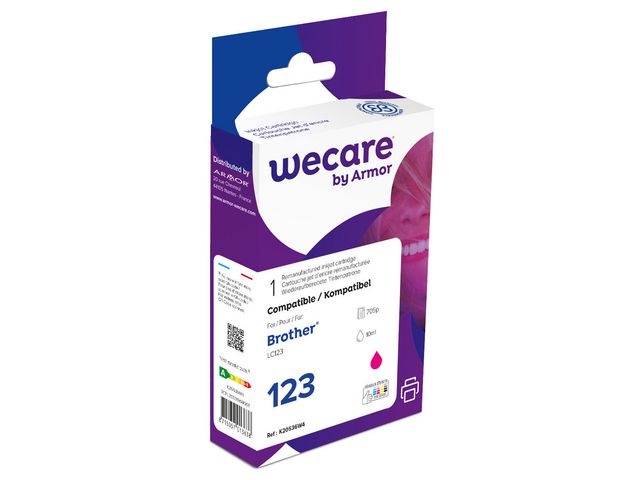 Bläckpatron WECARE BROTHER LC123M M