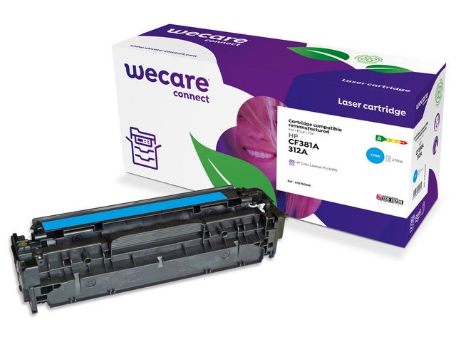 Toner WECARE CF381A cyan