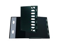  Sorteringsmapp EXACOMPTA 9-flik svart 