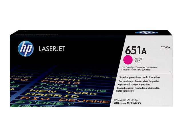 Toner HP CE343A 651A 16K Magenta