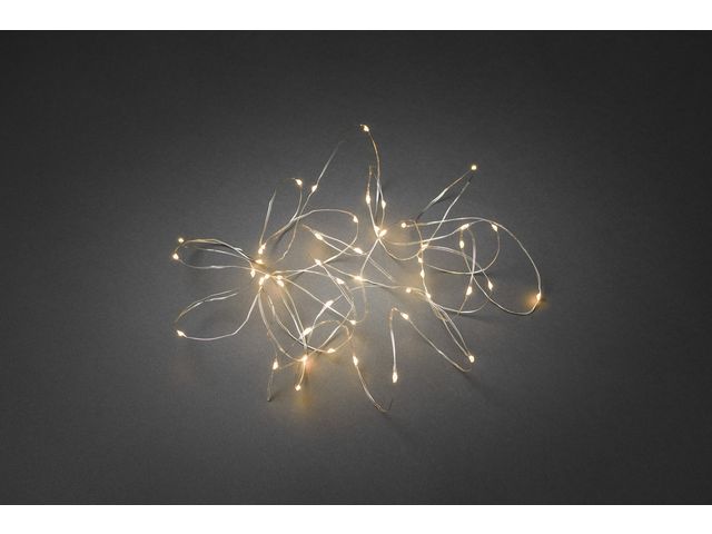 Ljusslinga 50 amber LED