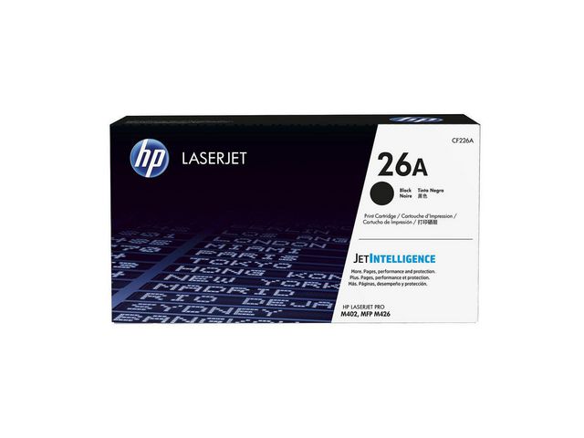Toner HP CF226A 26A 3,1K Svart