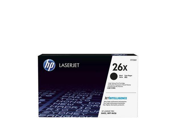 Toner HP CF226X 26X 9K Svart