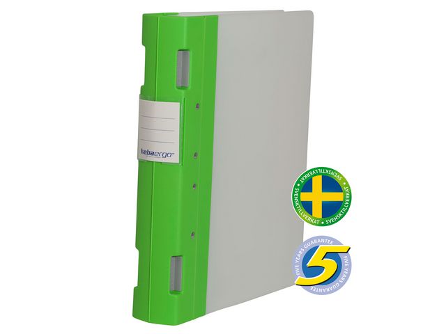 Gaffelpärm KEBAErgo A4 55mm lime/neutra