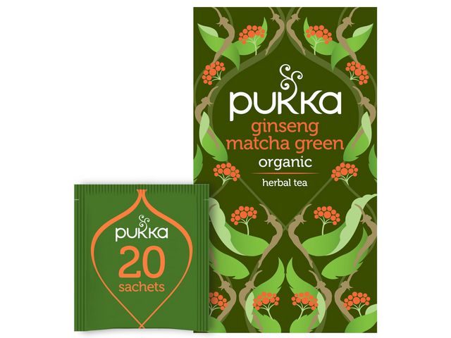 Te PUKKA Ginseng Matcha Green 20/FP