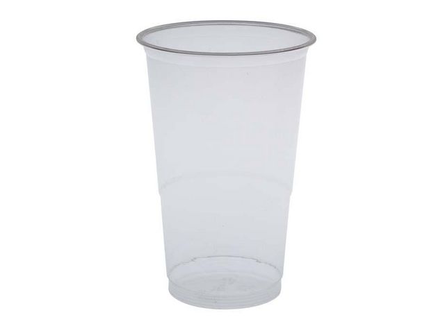 Plastbägare R-Pet 25cl klar 50/FP