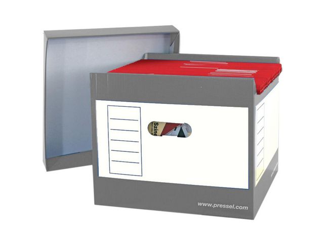 Hängmappsbox med lock 335x305x296mm2/FP