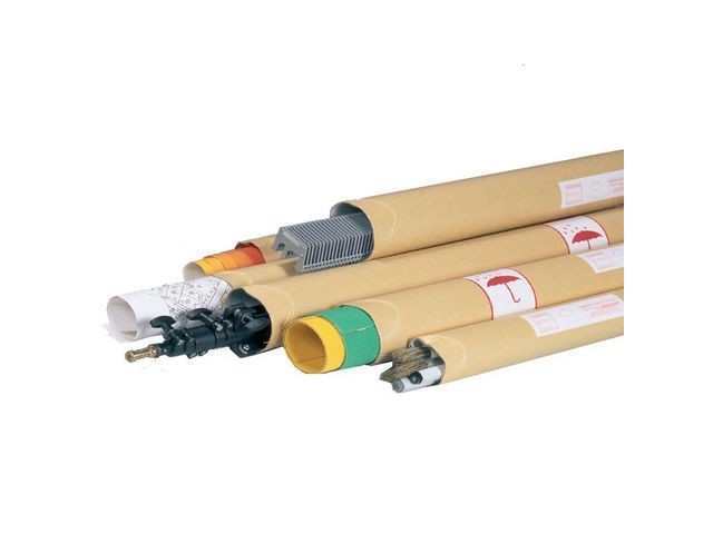 Papptub 60x455mm brun 20st/fp + 40 lock