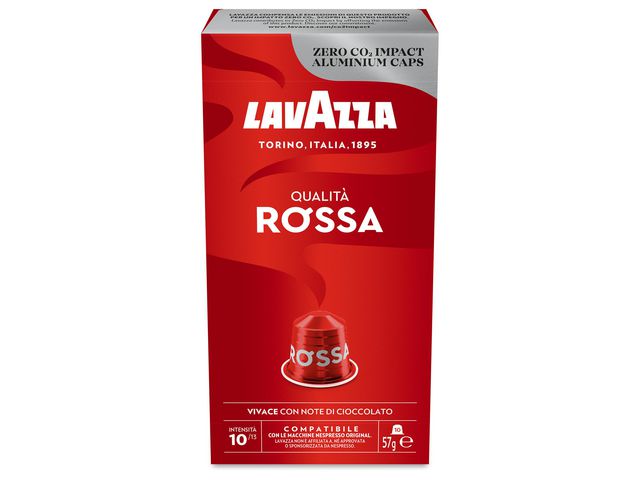 Kaffekapslar Qualità Rossa, 10/FP