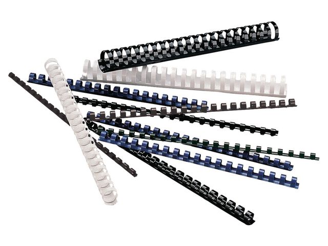 Plastspiral LYRECO 12mm vit 100/FP