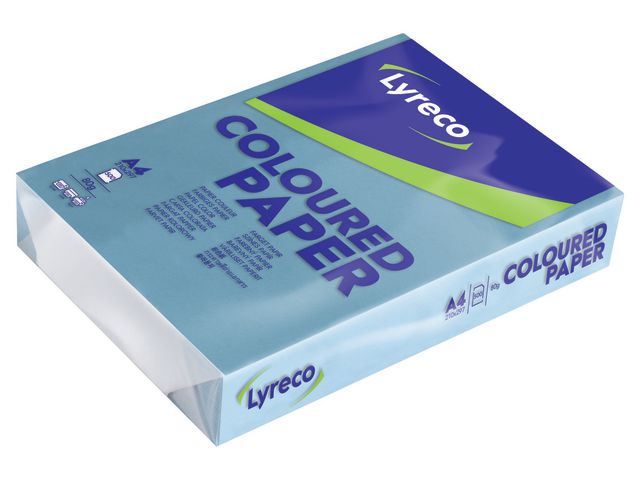 Kop.ppr LYRECO A4 80g oh allmoblå 500/FP