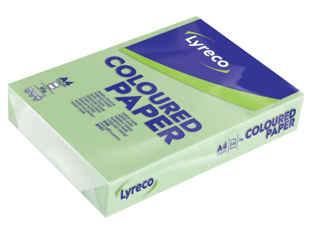 Kop.ppr LYRECO A4 80g oh jadegrön 500/FP