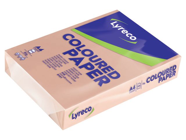Kop.ppr LYRECO A4 80g oh laxrosa 500/FP