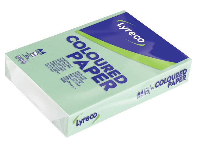 Kop.ppr LYRECO A4 80g oh grönt 500/FP