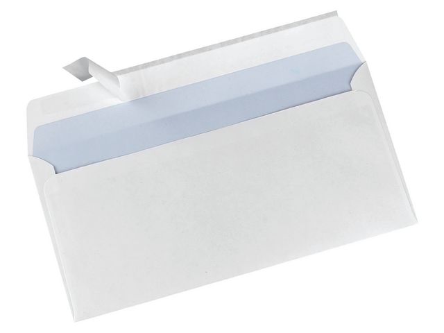 Kuvert LYRECO M65 112x220mm vit 500/FP