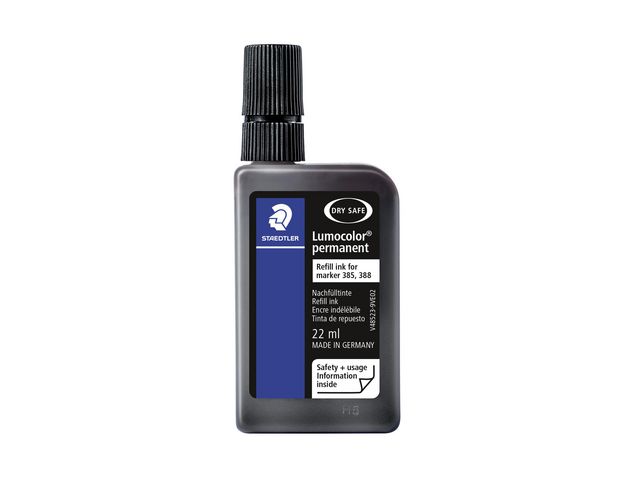 Refill LUMOCOLOR universal perm. svart
