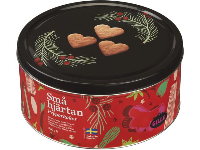 Pepparkaka GILLE plåtburk 500g