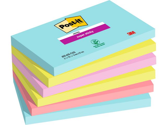 Notes POST-IT SS Cosmic 76x127mm 6/FP