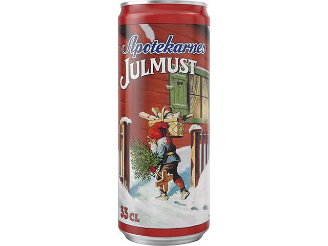 Julmust APOTEKARNES Burk 33cl