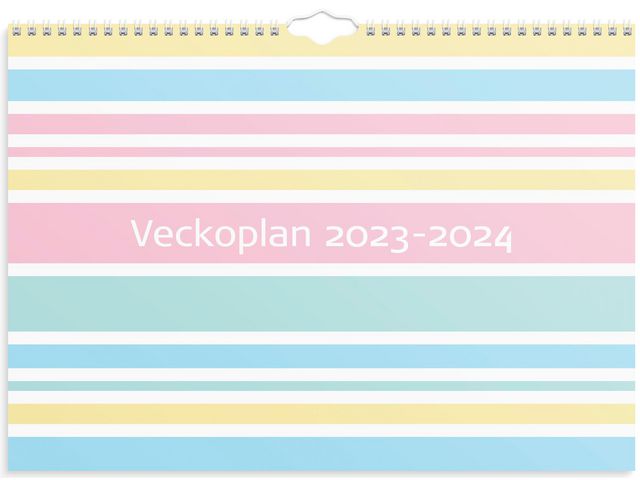 Väggkalender Veckoplan 23/24
