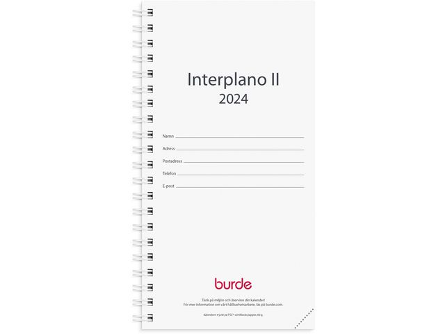 Planner Interplano II kalendersats- 4501