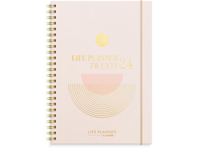 Kalender Life Planner Pink A5 - 1227