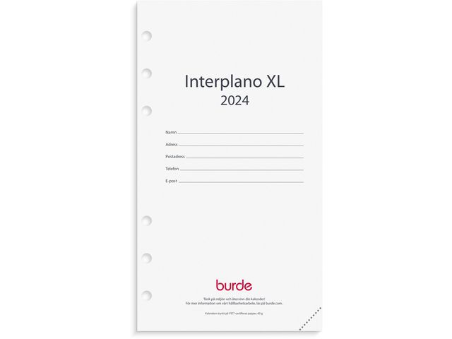 Regent Interplano XL kalendersats - 4603