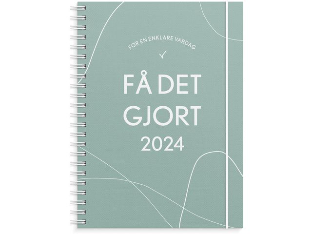 Kalender Få det gjort grön - 1220