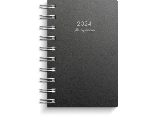 Lilla Agendan Eco Line svart - 5105