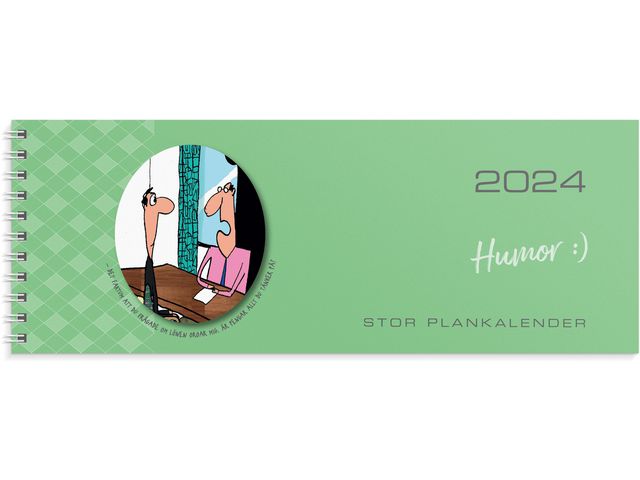 Stor Plankalender Humor - 1354