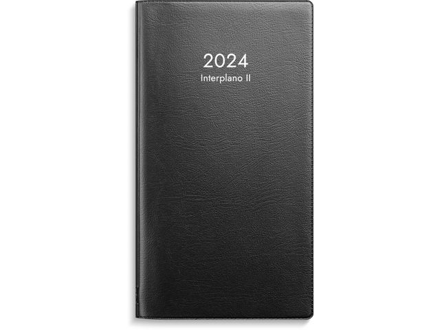 Kalender Interplano II svart - 3653