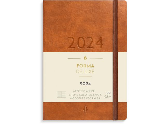 Liten Veckokal. Forma Deluxe brun - 5961
