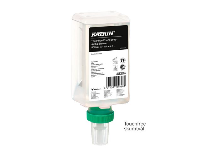 Skumtvål KATRIN Touchfree Arctic 500ml