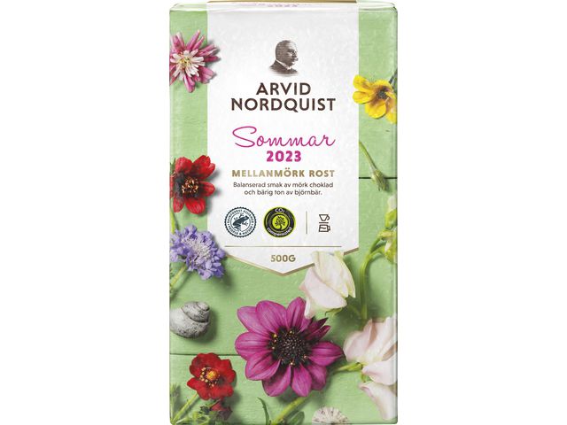 Kaffe A.NORDQUIST Sommar 2023 malet 500g