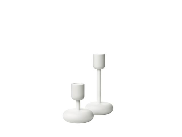 Ljusstakar IITTALA Nappula vit 2/fp